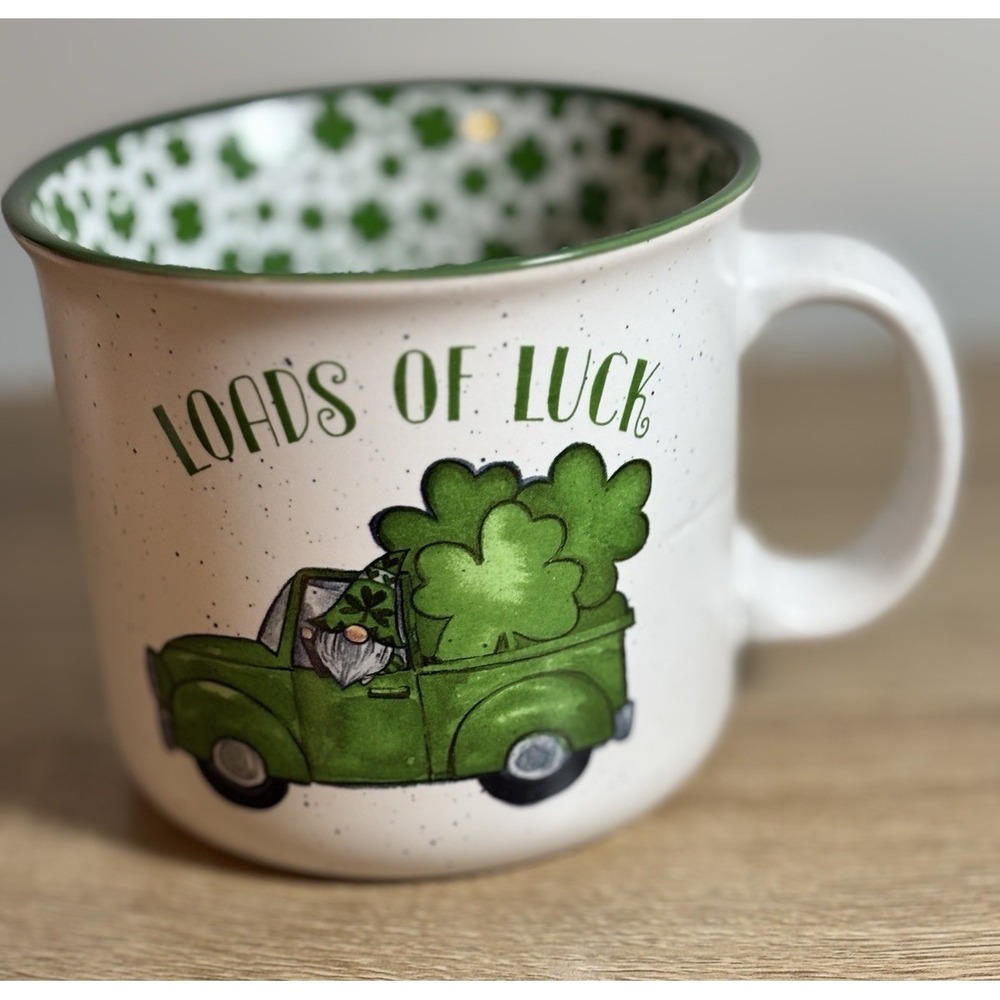 Loads of Luck Mug from Sheffield Home - 20 ounce Mug Irish St Paddy's Day